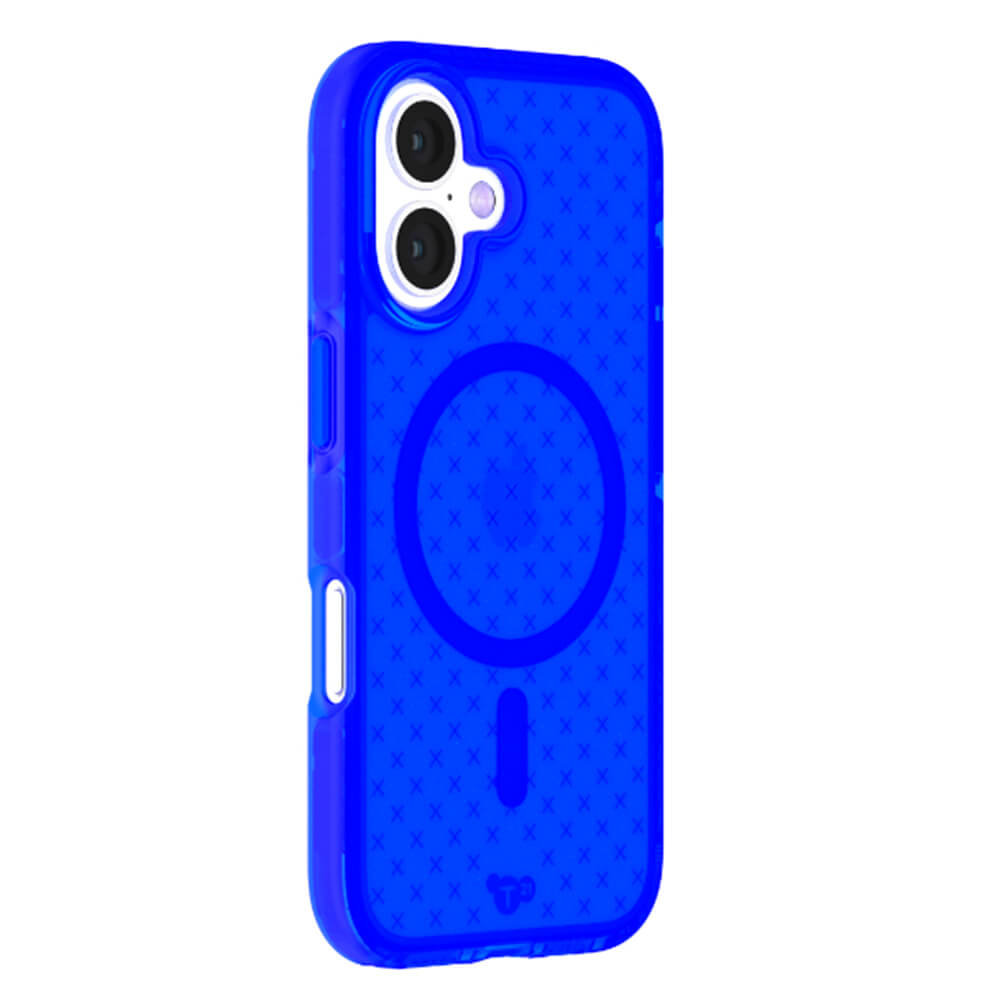 Tech21 EvoDusk MagSafe Back Case for iPhone 16 - Cobalt Blue