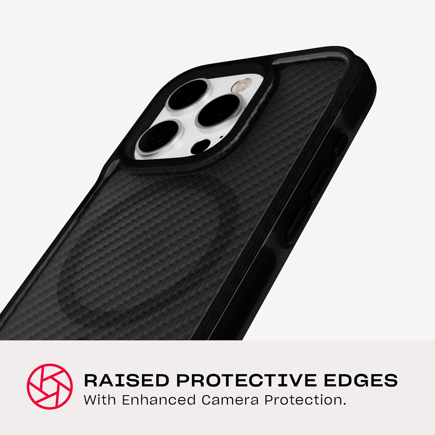 Tech21 EvoArmor MagSafe Back Case for iPhone 2024 16 Pro - Black