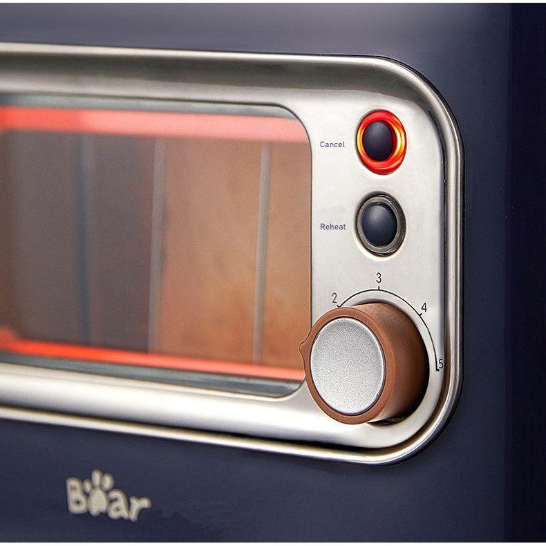BEAR Double Slots Bread Toaster With Glass Window DSL-C02X1
