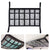 Universal Car Ceiling Storage Bag Cargo Roof Top Net Mesh Pocket Pouch 70x50cm