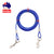 10M Dog Tie Out Cable Leash Lead Tangle Free Outdoor Yard Walking Runing