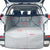 Ondoing Grey Dog Car Boot Cover SUV Liner Trunk Rear Cargo Hammock Waterproof Protector