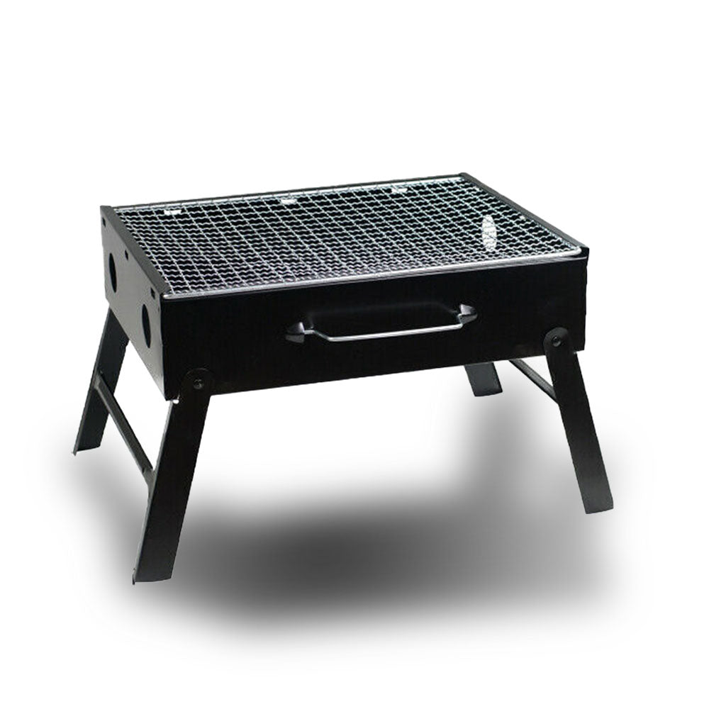 Outdoor Camping Portable &amp; Foldable Charcoal BBQ Grill Hibachi Picnic Barbecue