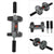 Exercise Wheel Double AB Roller Abs Abdominal Workout Fitness Gym with Knee Pad
