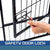 Extra Heavy Duty 8 Panel Pet Playpen Dog Cage Puppy Exercise Crate Enclosure Rabbit Fence
