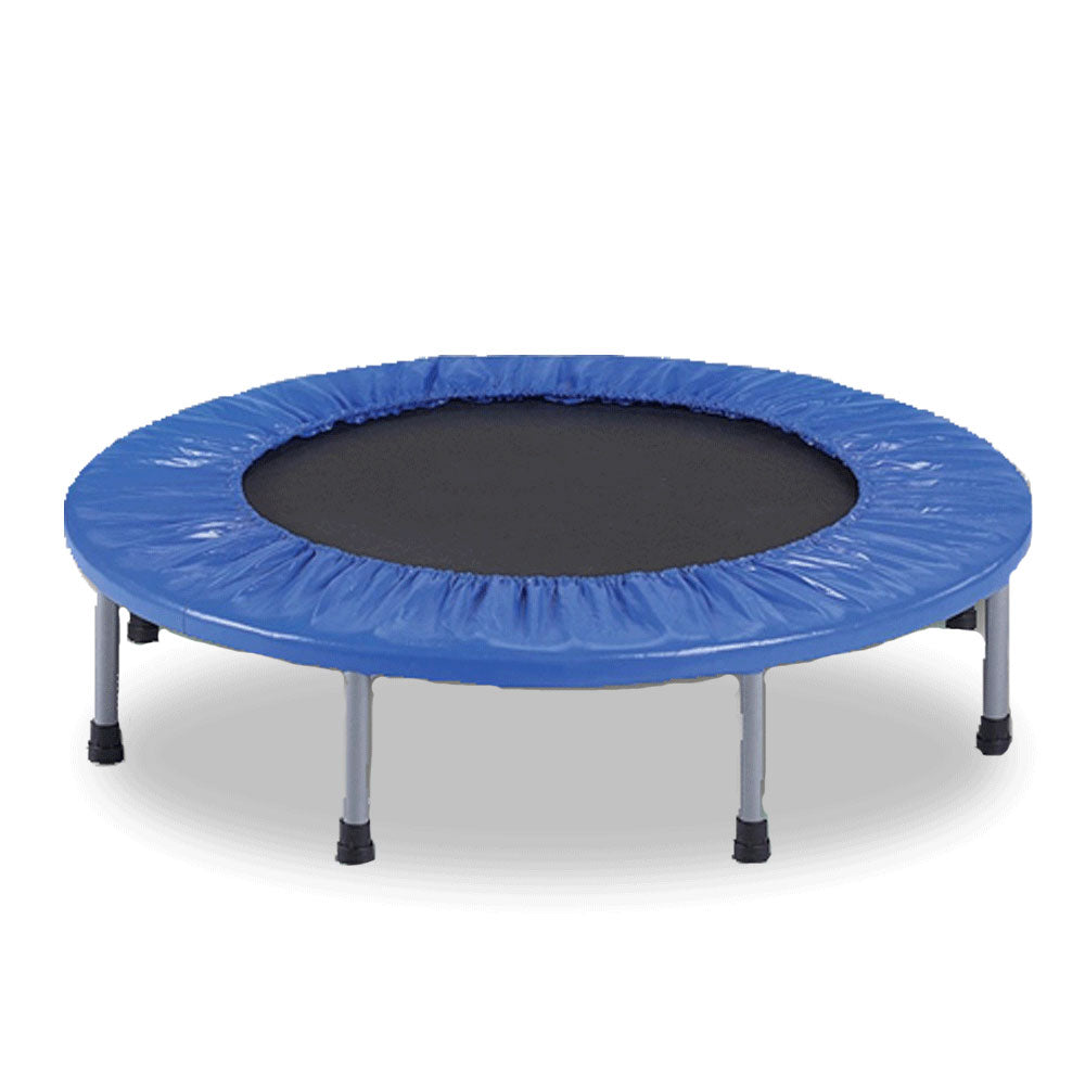 38&quot; Mini Trampoline Jogger Rebounder Home Gym Workout Fitness Blue