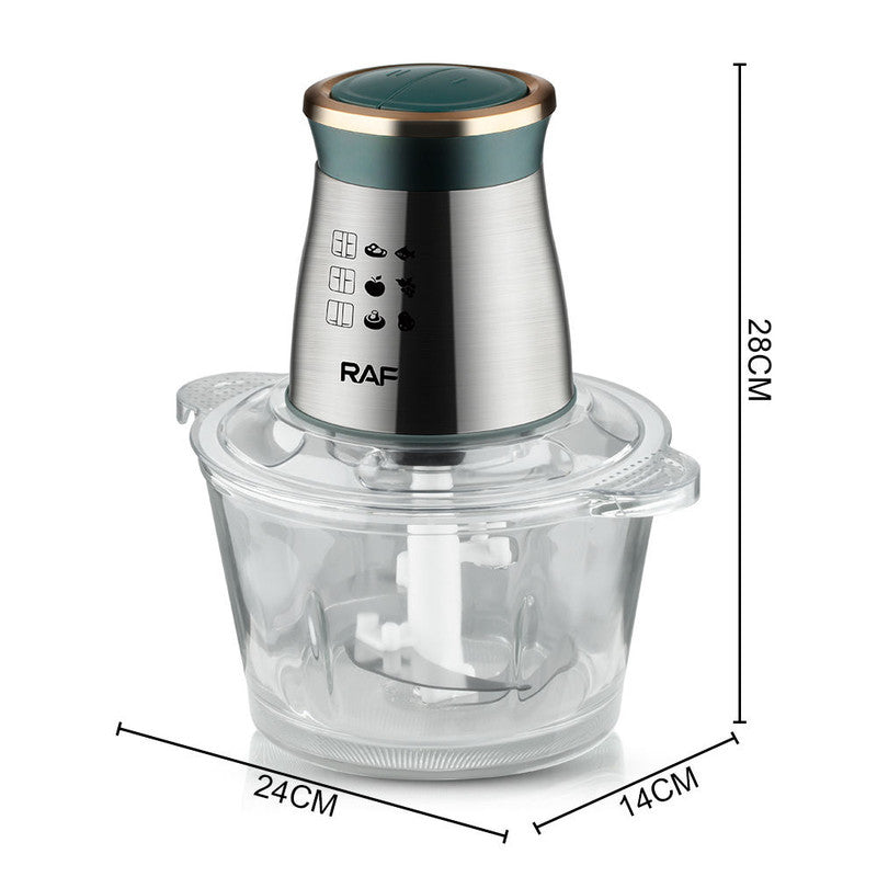 Multifunctional Stainless Steel Blade Electric Blender Salad maker and Meat Grinder, Food Processor