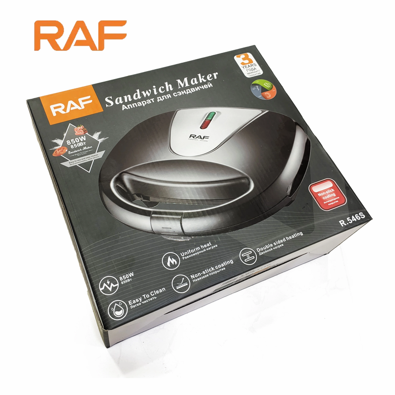 Sandwich Maker 4 Slice Stainless Steel Top &amp; Dual Heating