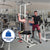Home Fitness Multi Gym Lat Pull Down Workout Machine Bench Exercise