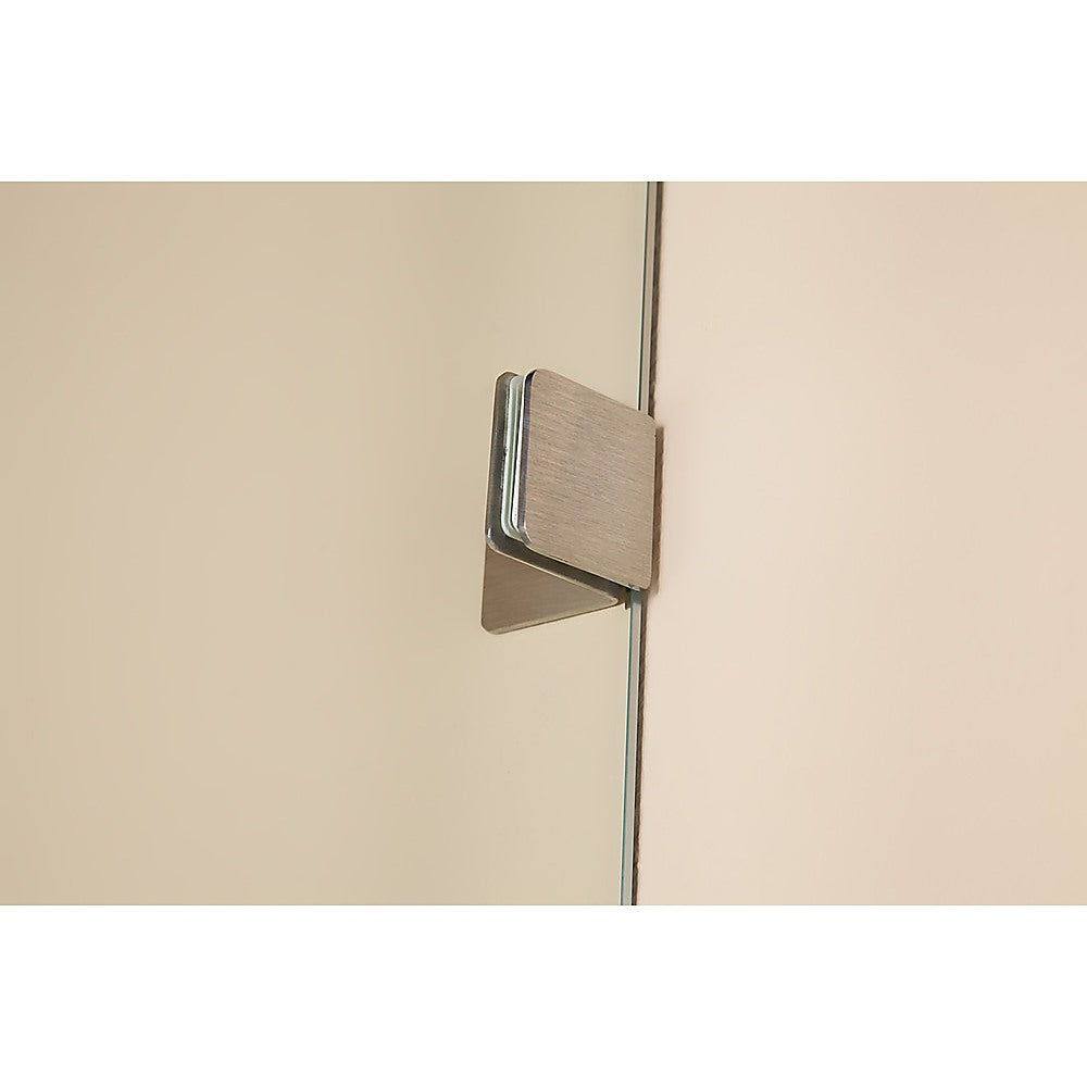 1000 x 1000mm Frameless 10mm Glass Shower Screen By Della Francesca
