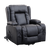 Recliner Chair Electric Massage Chair Lift Heated Leather Lounge Sofa Black