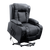 Recliner Chair Electric Massage Chair Lift Heated Leather Lounge Sofa Black