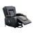 Recliner Chair Electric Massage Chair Lift Heated Leather Lounge Sofa Black