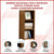 Bamboo Adjustable Shelf Bookcase Display Storage Rack Stand Livingroom Bedroom