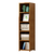 Bamboo Shelf Bookcase Display Storage Rack Stand Livingroom Bedroom