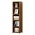 Bamboo Shelf Bookcase Display Storage Rack Stand Livingroom Bedroom