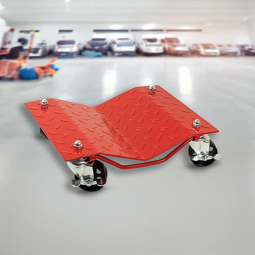 Auto Dolly Car Dolly Wheel Tire 12"x16" Skate 6000lb Repair Slide Set of (4)