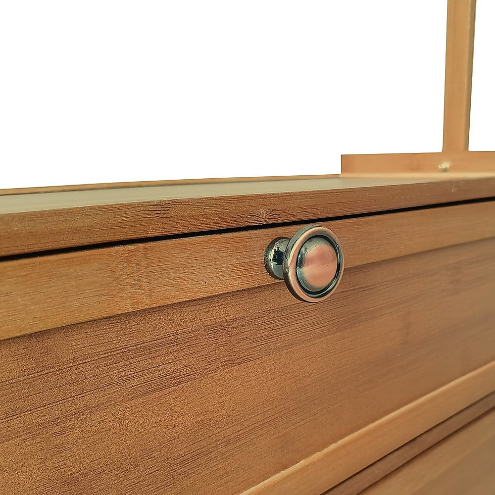 165x100cm Clothes Rack Stand Storage Shelves Modern Coat Tree