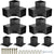 Roof Pergola Gazebo Shed Matte Black Steel Brackets and Coffee Screen DIY Kits