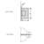 70cm Frameless Swing Bath Panel with Brushed Gunmetal Hardware