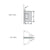 90cm Frameless Swing Bath Screen with Brushed Gunmetal Hardware