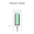 160cm Frameless Glass Sliding Shower Door with Chrome Rail and Hardware