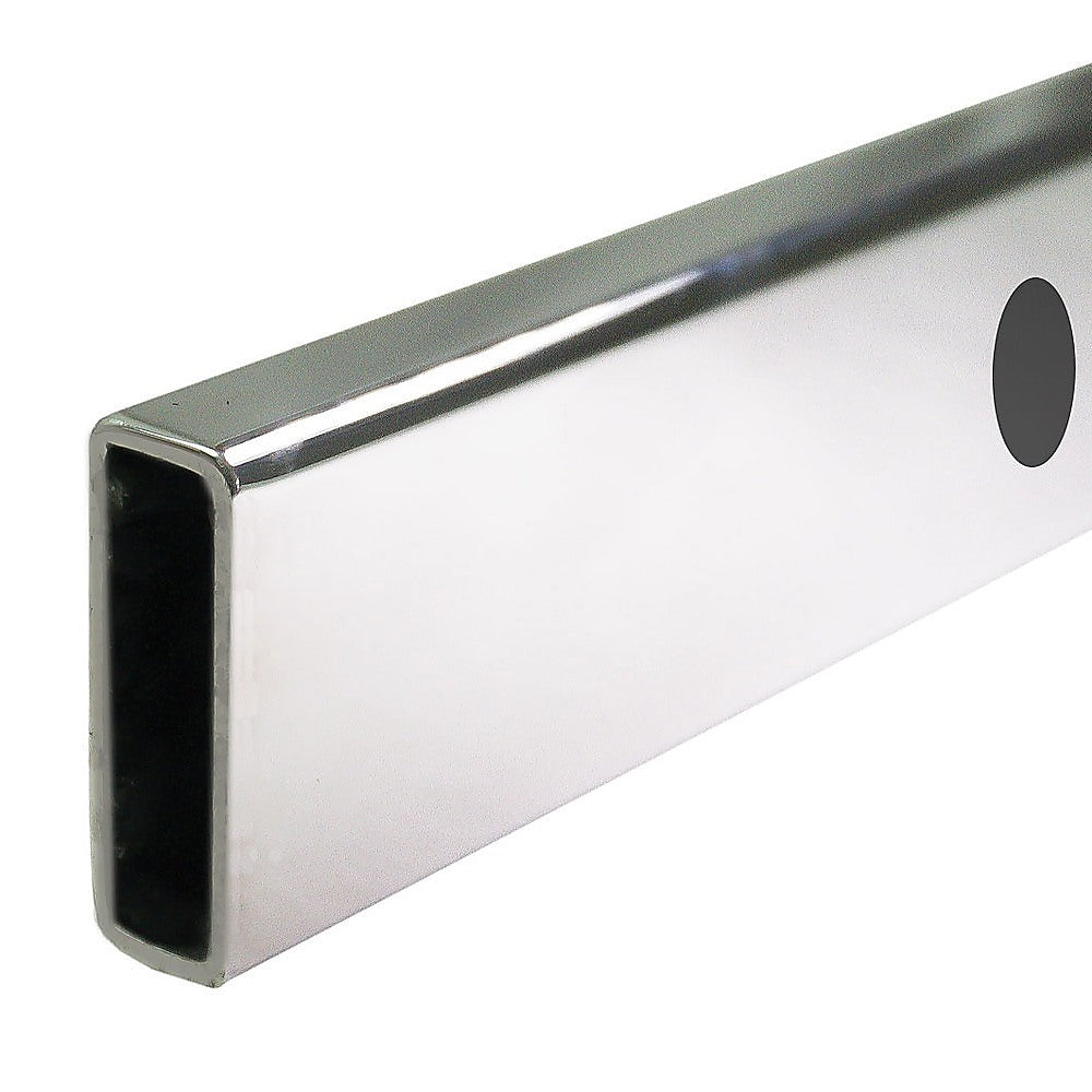 160cm Frameless Glass Sliding Shower Door with Chrome Rail and Hardware