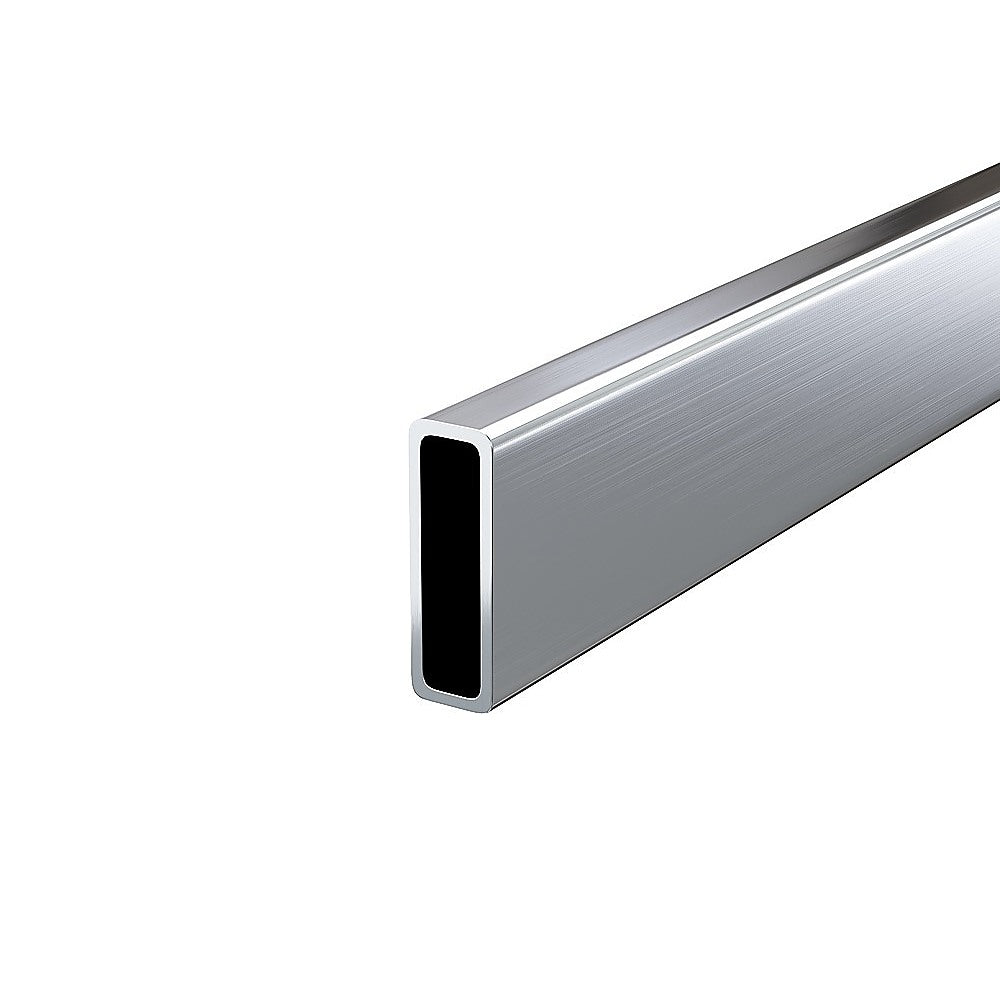 140cm Frameless Glass Sliding Shower Door with Nickel Rail and Hardware