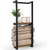 Stylish Bathroom Towel Storage Rack with Wooden Shelves