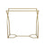 Commercial Clothing Garment Rack Retail Shop in Gold