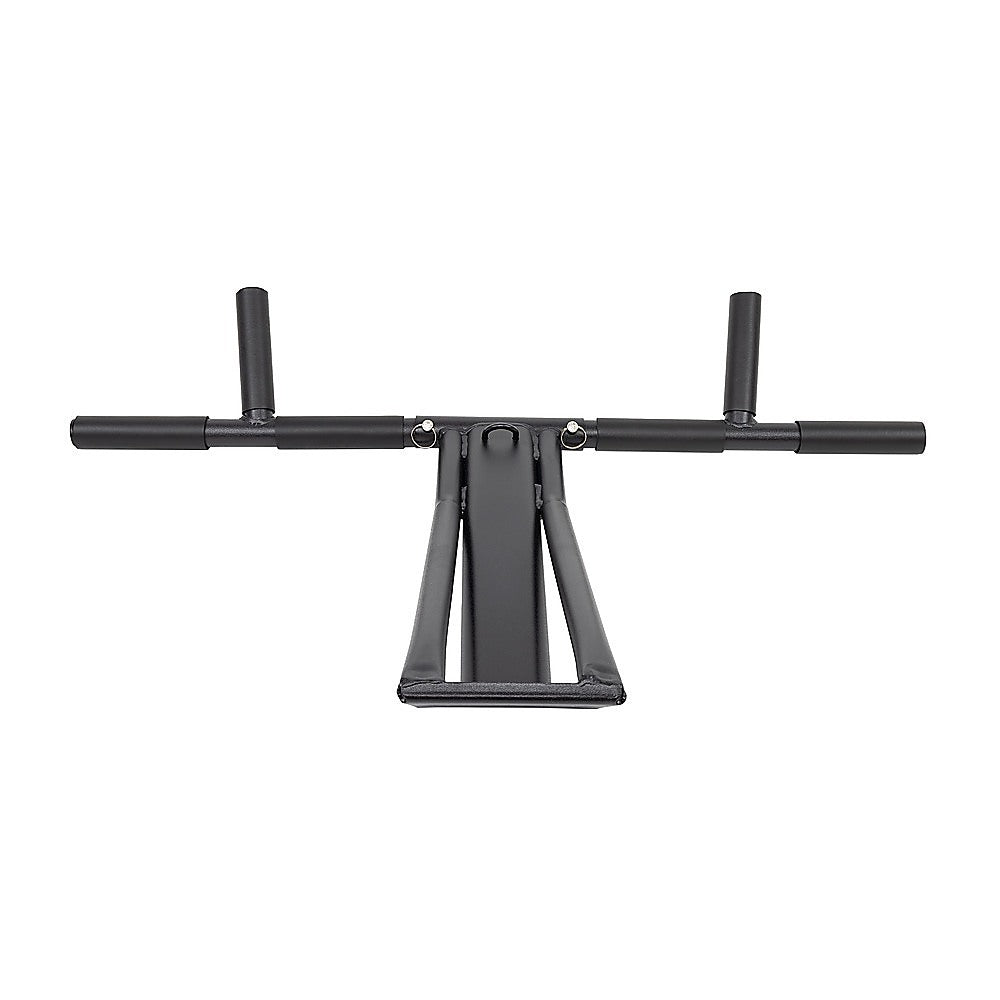 Wall Mounted Pull Up Bar 2 IN 1 Pull Up Dip Bar Station Outdoor Strength Training Home Gym