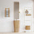 Wall Towel Rack for Rolled Towels Bathroom Storage