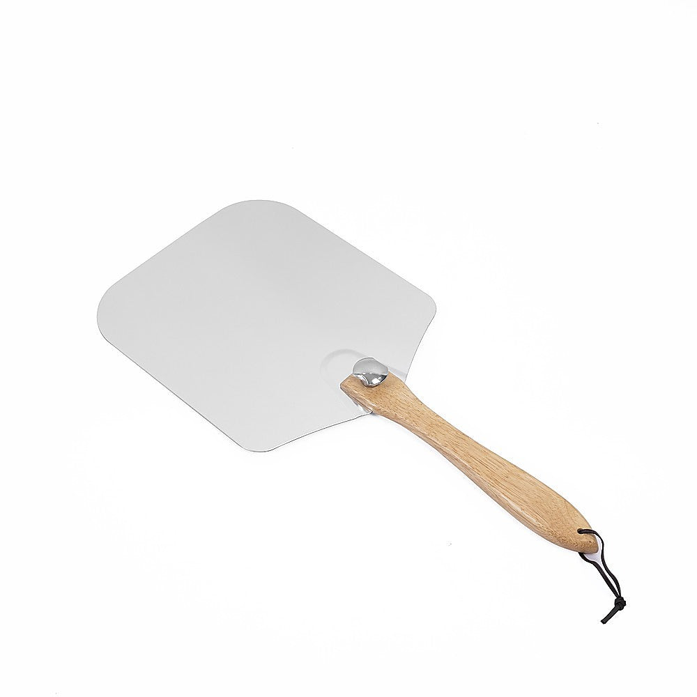 Pizza Peel Paddle w/ Foldable Handle for Baking Oven &amp; Grill Aluminium