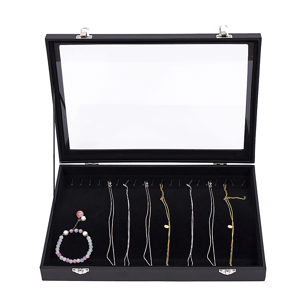 Jewellery Display Box Case for Rings Bracelets Necklaces Retail
