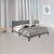 King Full Metal Bed Frame Base – Sturdy Steel Bed Base for Australian Mattress