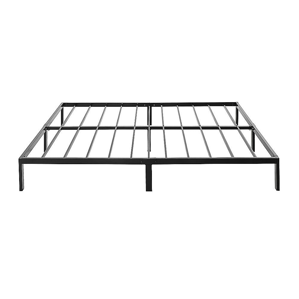 King Full Metal Bed Frame Base – Sturdy Steel Bed Base for Australian Mattress