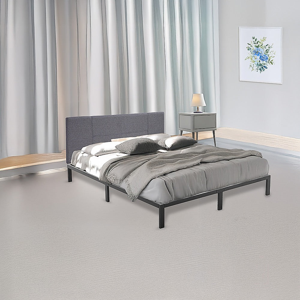 King Single Full Metal Bed Frame Base – Sturdy Steel Bed Base for Australian Mattress