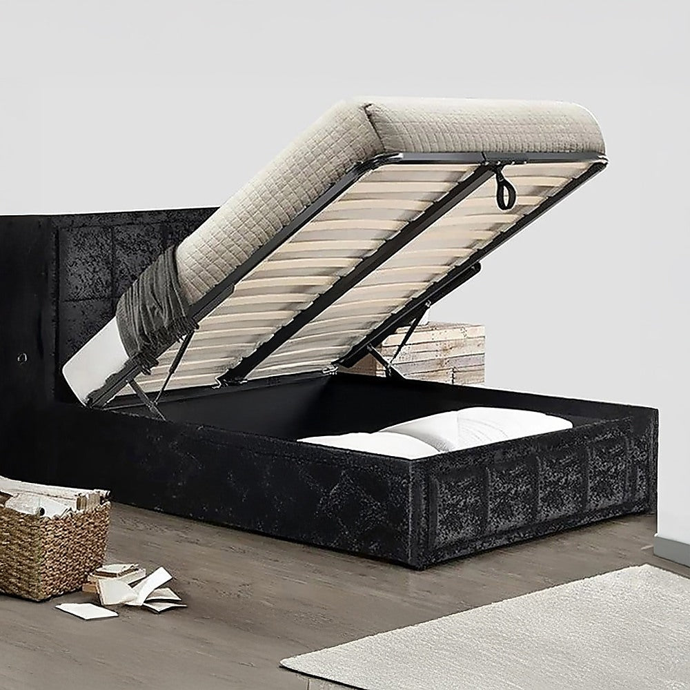 Double Gas Lift Bed Mechanism with Frame – Storage Platform &amp; Sofa Bed Kit