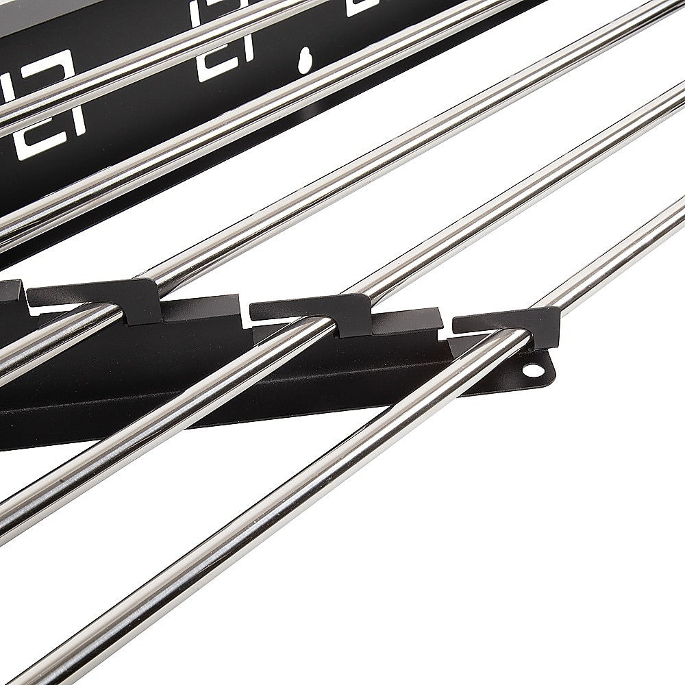 Collapsible Laundry Drying Rack – Wall Mounted Clothes Airer for Indoor or Outdoor