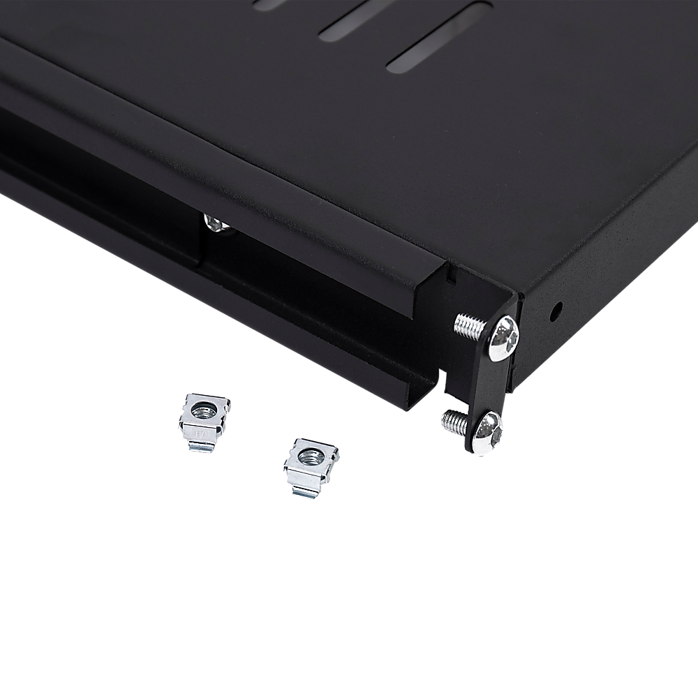 1U 1RU Sliding Shelf 26" Inch Deep Vented for 19" Rack System Server Cabinet