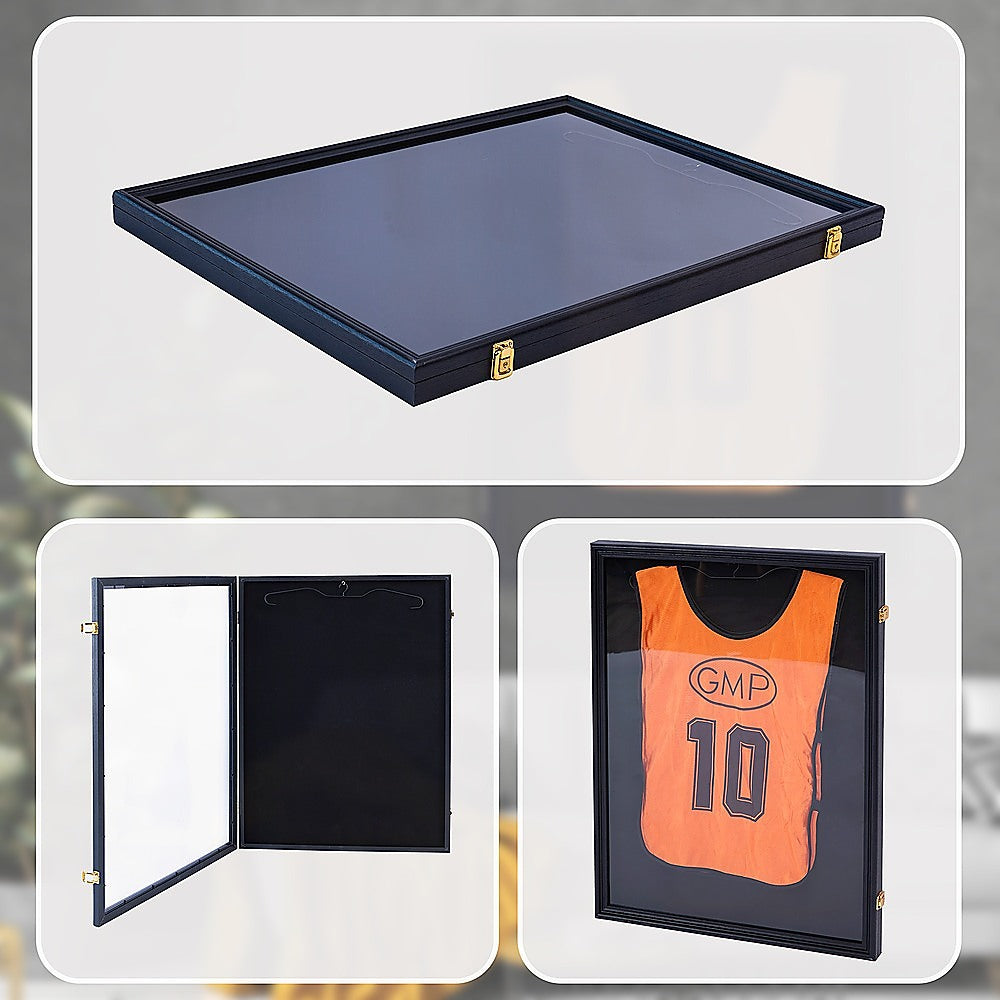 Jersey Display Frame Case 590 x 790 x 40mm Lockable JBox