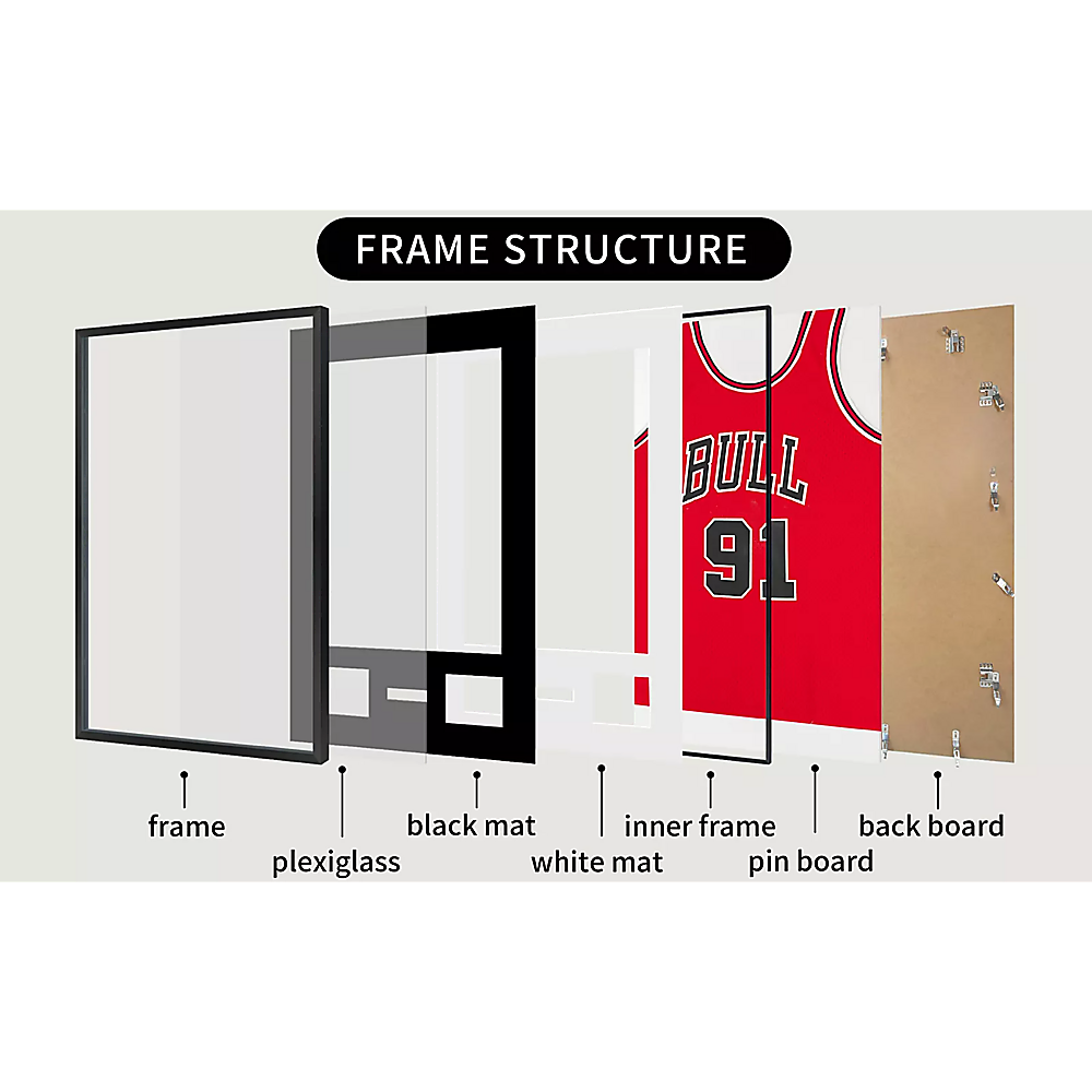 Frame Wall Decor Photo Souvenir Collect Display Case