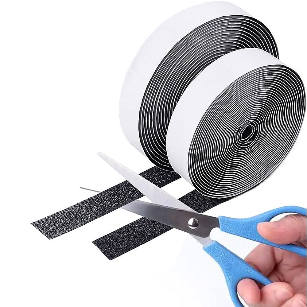 1m Self Adhesive Hook and Loop Fastener Tape