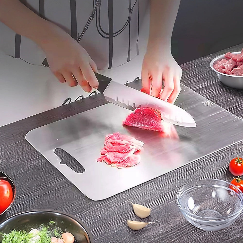 3 x 304SS Cutting Chopping Board Stainless Steel
