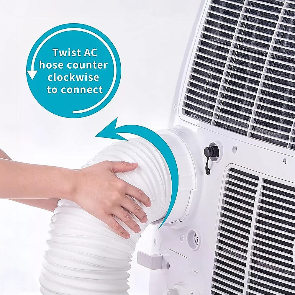 Portable Air Conditioner Window Slide Kit Part Exhaust Adaptor Hose Pipe & Plate