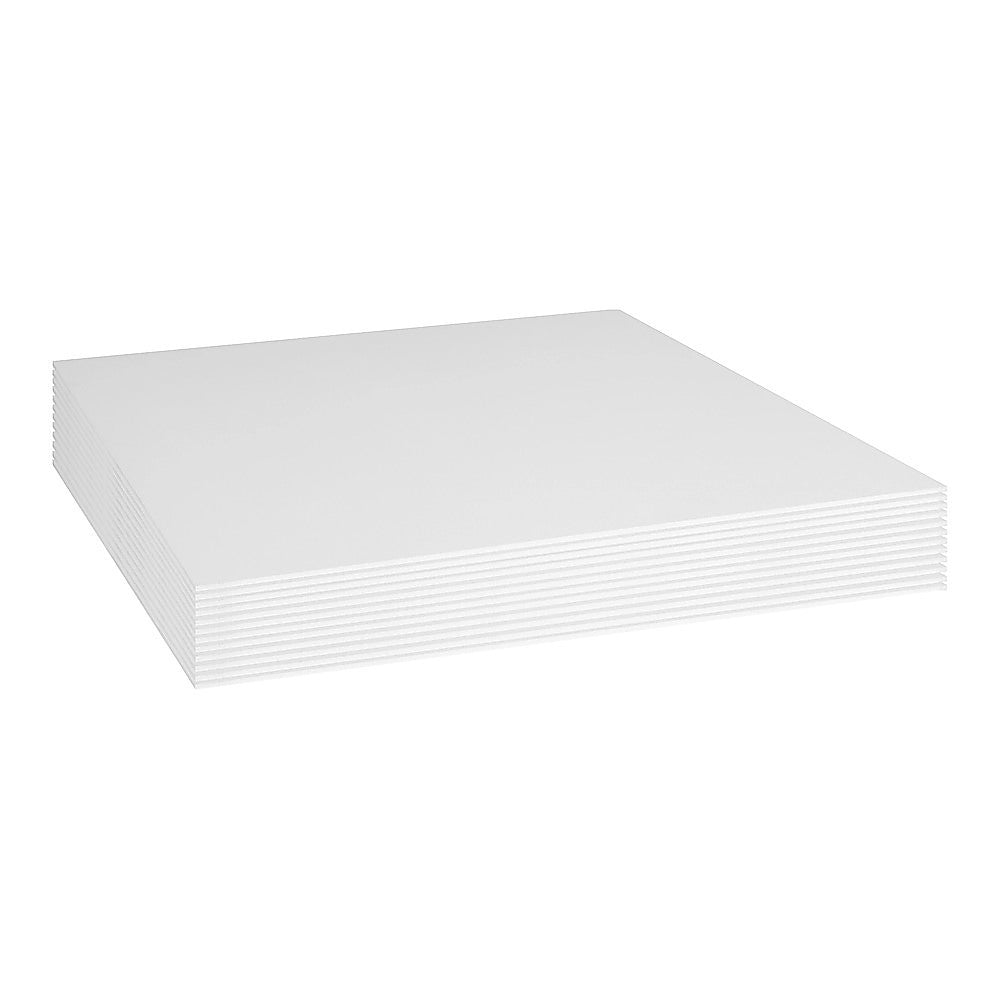 12x Smooth Drop Ceiling Tile 2ft x 2ft PVC Ceiling Panel