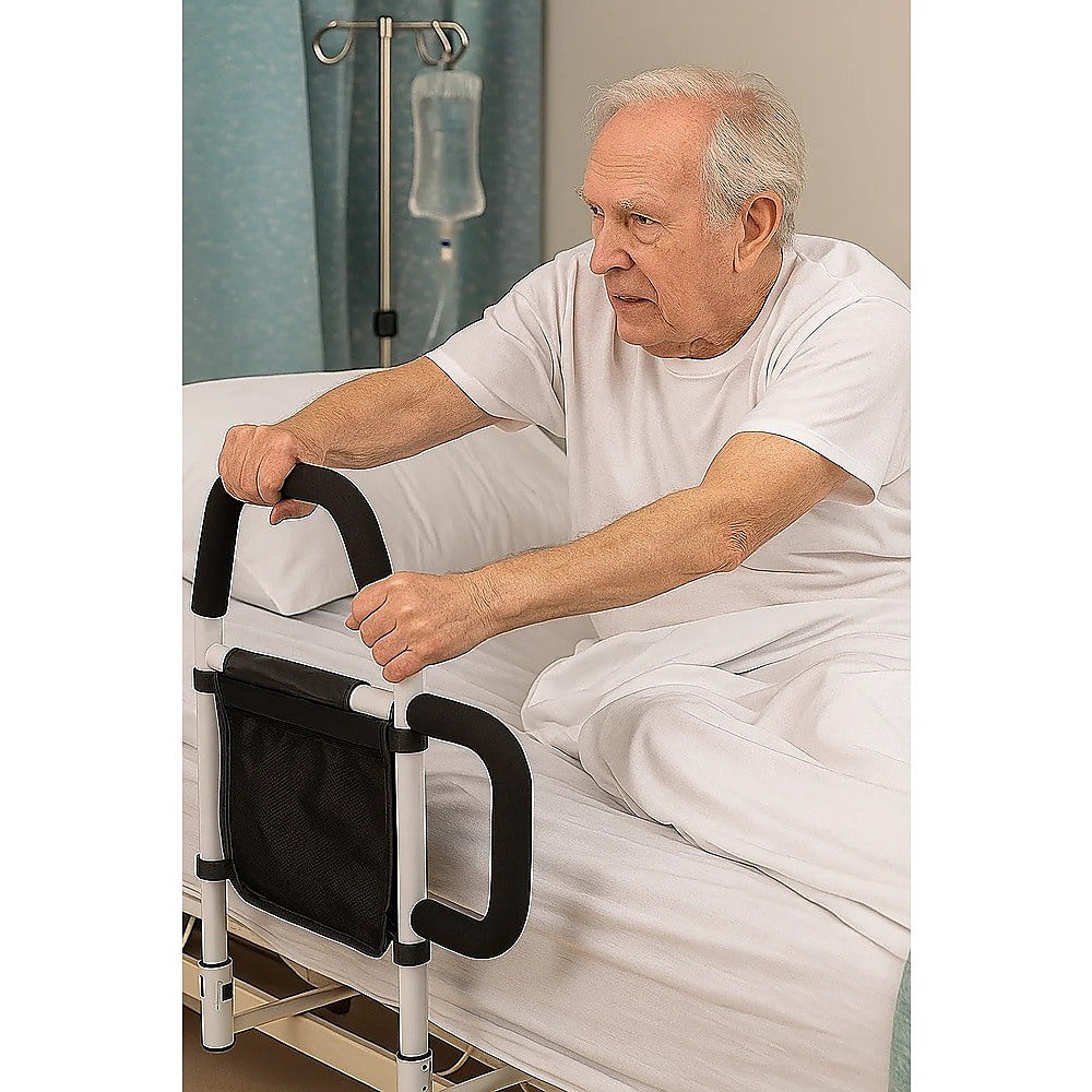 Adjustable Bed Rail for Elderly – Safety Support Bar for Adults