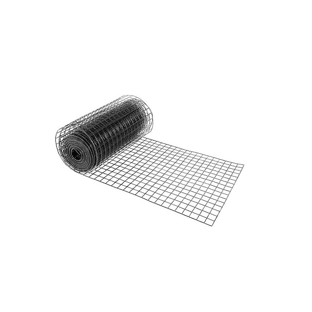 30m Black Chicken Wire Mesh Roll – Aviary &amp; Garden Fencing