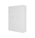 3 Door White Gloss Wardrobe – White Handles, Hanging Rail & Shelves