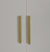 3 Door White Gloss Wardrobe – Gold Handles, Hanging Rail & Shelves